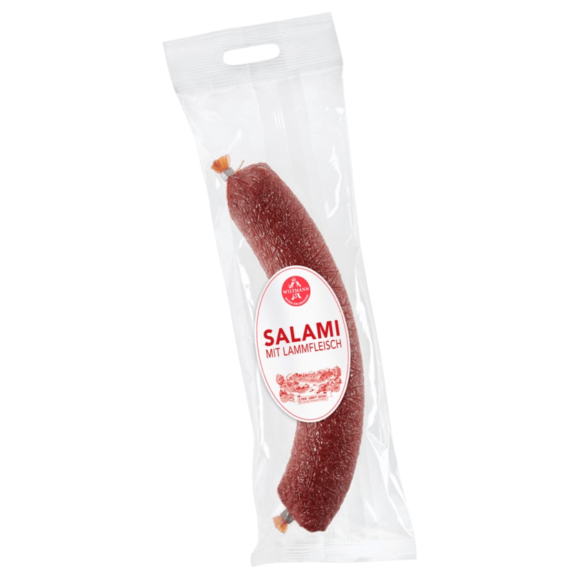 Wiltmann Salami mit Lamm- und Rindfleisch 250g